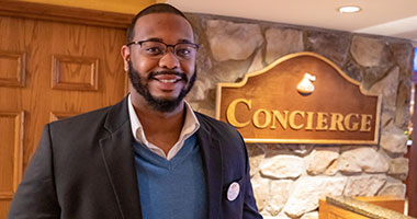 Concierge at Hershey Lodge