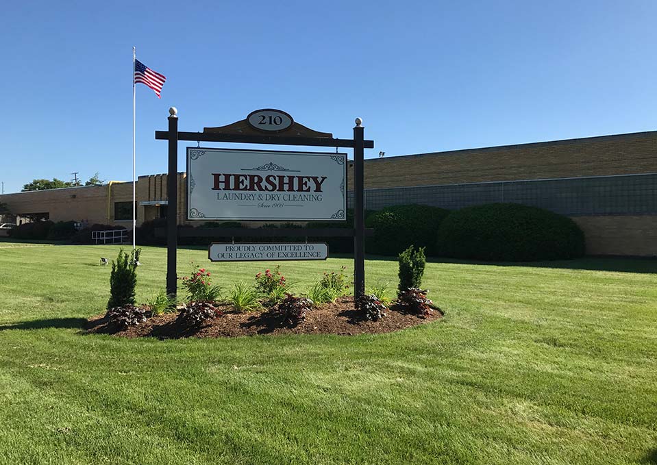 exterior view of Hershey Laundry plant