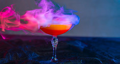 Dark Nights drink at The Chocolatier.