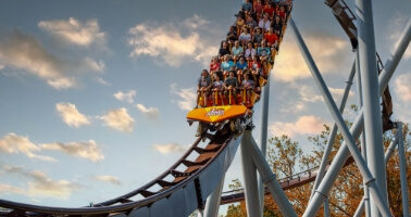 Candymonium roller coaster at Hersheypark