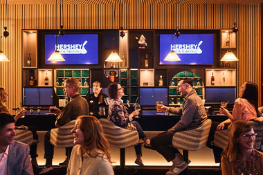 Bar at Hershey Inn & Suites lobby