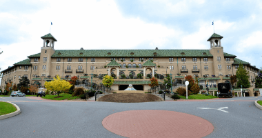 Exterior of The Hotel Hershey