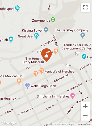 Hershey Story map