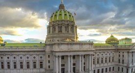 Harrisburg Capitol Building exterior