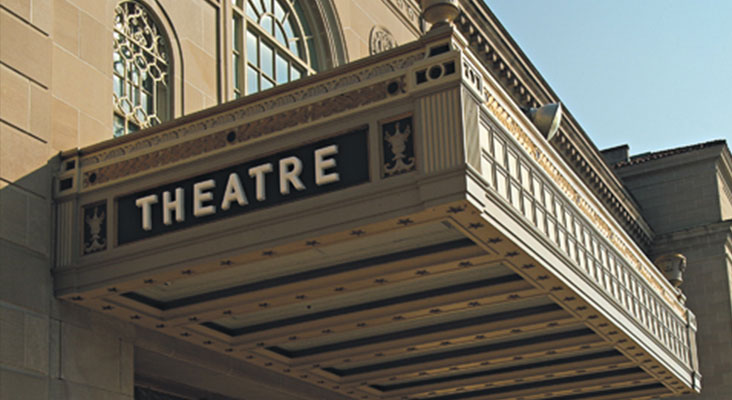 Hershey Theatre exterior masthead