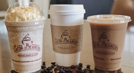 Drinks from Cocoa Beanery