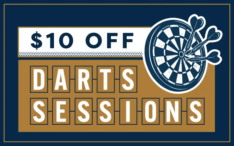 $10 off darts