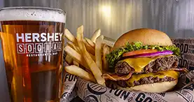 Burger at Hershey Social