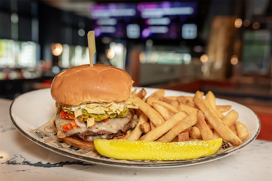Burger at Hershey Social
