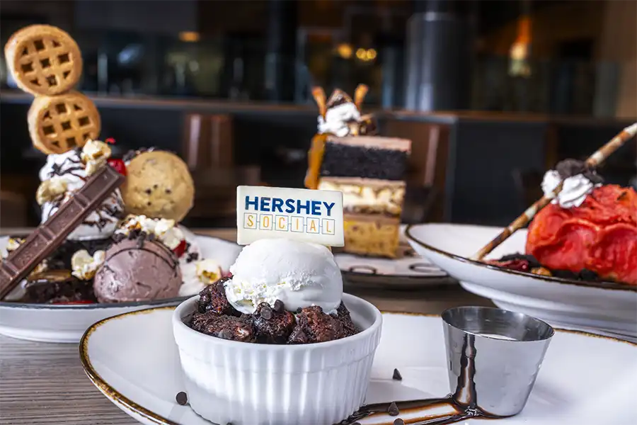 Desserts at Hershey Social