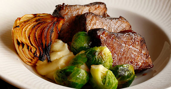 Steak and Brussel Sprouts