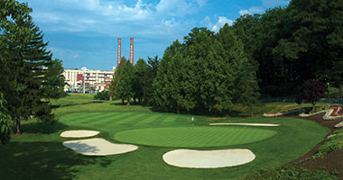 view of West 6 hole at Hershey Country Club