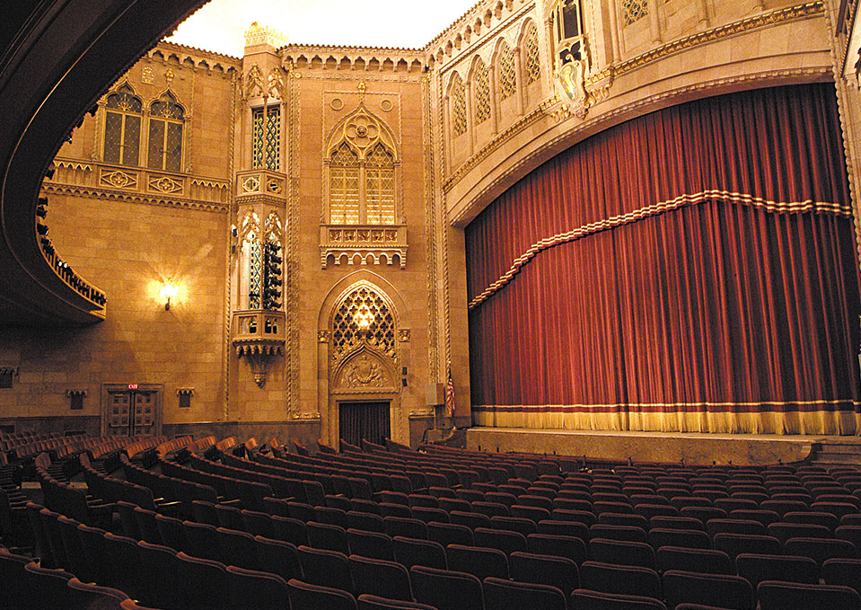 Exterior masthead for Hershey Theatre