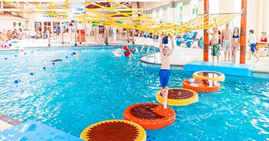 Reeses Water Walk at Hershey's Water Works at Hershey Lodge