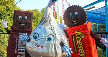 Hershey's characters