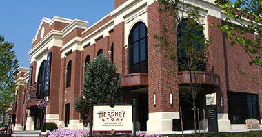 Exterior of Hershey Story Museum