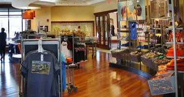 Interior view of The Museum Shop at The Hershey Story